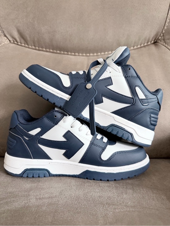Off-White Other - Off-White Men's Navy and White Sneakers